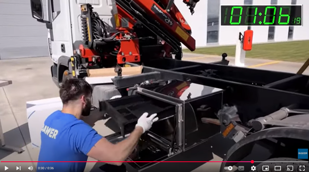 Watch how easy a Bawer Evolution Toolbox is to install with the new plug and play installation system